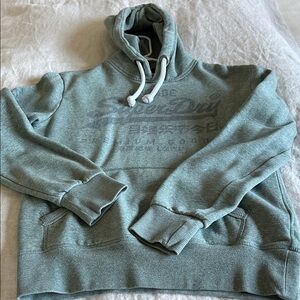 Superdry Teal Pullover Hoodie